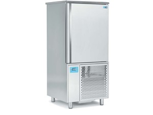 Schockfroster ISA T12 VT SP:     	Abmessungen: 	B 800/ T 700/ H 1750    	Fassungsvermögen/Inhalt: 	12 Stk