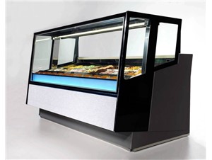 Eisvitrine ISA Kaleido 220:     	 Abmessungen: 	 B 2172/ T 1198/ H 1182 ( H 1362)    	 Fassungsvermögen/