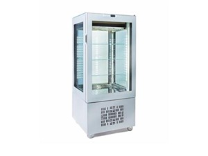 Tortenschrank LDF Longoni 6214-S:     	 Abmessungen: 	 B 650/ T 650/ H 1500    	 Fassungsvermögen/Inhalt: 	 3 