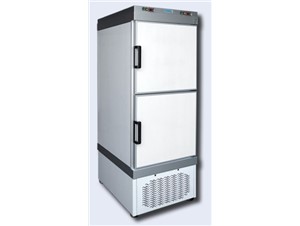 Eislagerschrank / Schockfroster TEKNA 5010 2T CBA:     	Abmessungen: 	B 670/ T 890/ H1920    	Fassungsvermögen/Inhalt: 	18+18 E