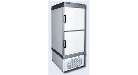 Eislagerschrank / Schockfroster TEKNA 5010 2T CBA:     	Abmessungen: 	B 670/ T 890/ H1920    	Fassungsvermögen/Inhalt: 	18+18 E